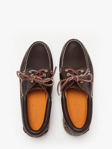 Bootschoenen Uit Leder Timberland Bruin men 32141 ander zicht 3